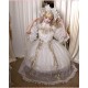 Classical Puppets Eyelash Lace High Waist One Piece(Pre-Order/4 Colours/Full Payment Without Shipping)